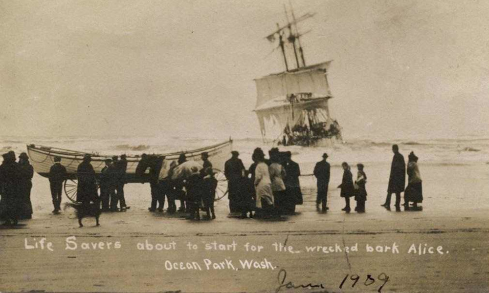 Shipwreck, 1909 Ocean Park